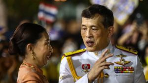 King of Thailand reportedly rules his nation from the German ski resort with an entourage of concubines