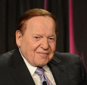 Las Vegas Sands Corp. Chairman & CEO Sheldon Adelson addresses the Global Gaming Expo at the Sa ...