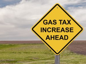 The nation's highest gas tax rises - again
