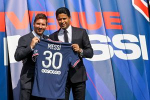 Salary cap rules would pose a new challenge to big spenders such as Paris Saint-Germain, who signed Lionel Messi this month